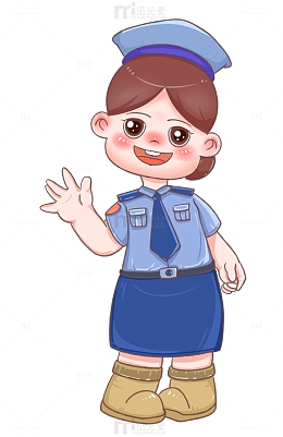 可爱的警察姐姐