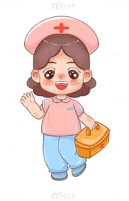 拿药箱的护士姐姐