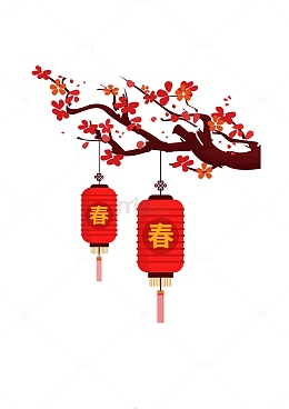 新春灯笼装饰