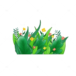 春天花草花朵草地草丛花丛春天