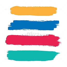 彩色边框标签便签