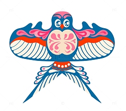 国潮国风燕子风筝
