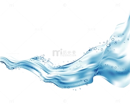 波纹水纹流动元素