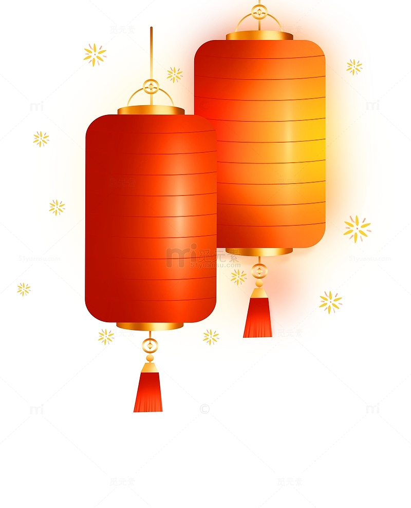 新年新春春节元宵节灯笼装饰