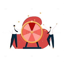 企业年会抽奖转盘活动