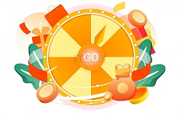 电商促销福袋抽奖转盘