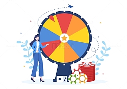 公司年会活动抽奖轮盘