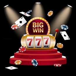 红色舞台站台幸运抽奖摇号机