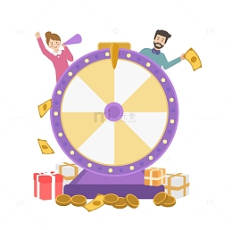 抽奖转盘送福利