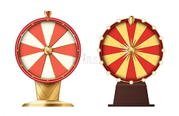 3D金属立式抽奖幸运盘