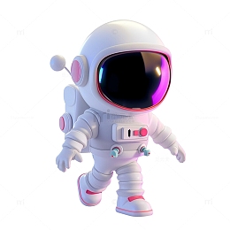 Q版宇航员可爱
