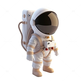 可爱的宇航员3D