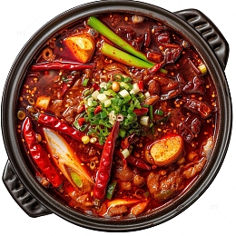 冬日火锅鸳鸯锅特辣重庆火锅