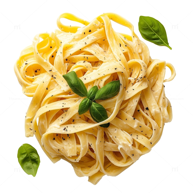 意大利面面条面系列美食特色摆盘