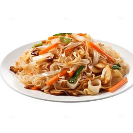 炒米粉照片美味