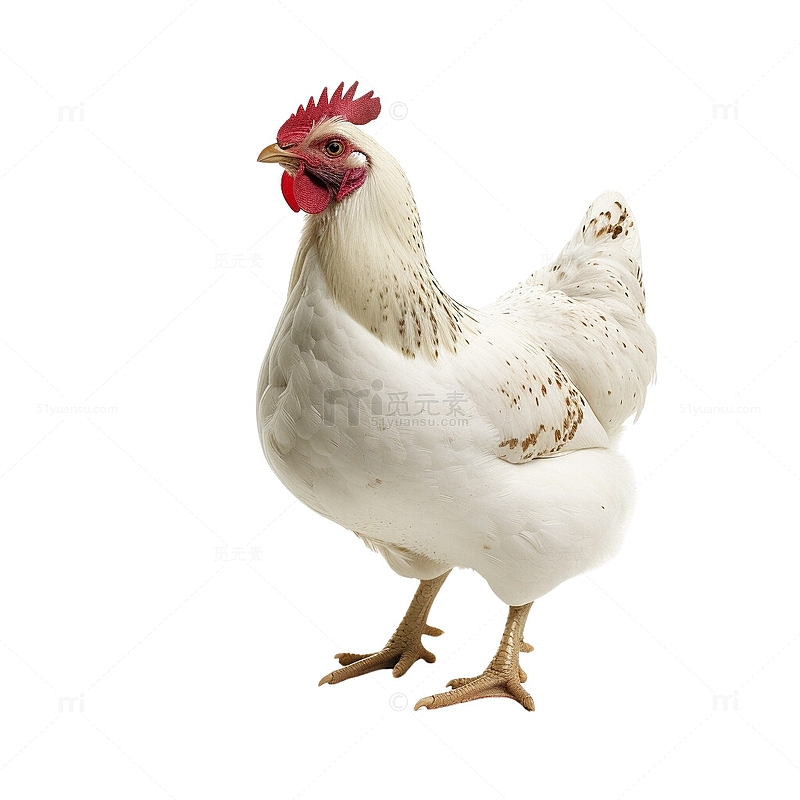 白羽鸡照片鸡肉