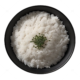 一碗白米饭节约粮食