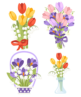 手捧花花艺插花