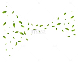 春天漂浮的落叶