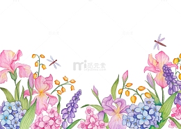 春天盛开的鲜花