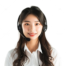 女性客服头像