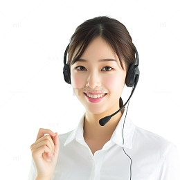 职业女性客服头像