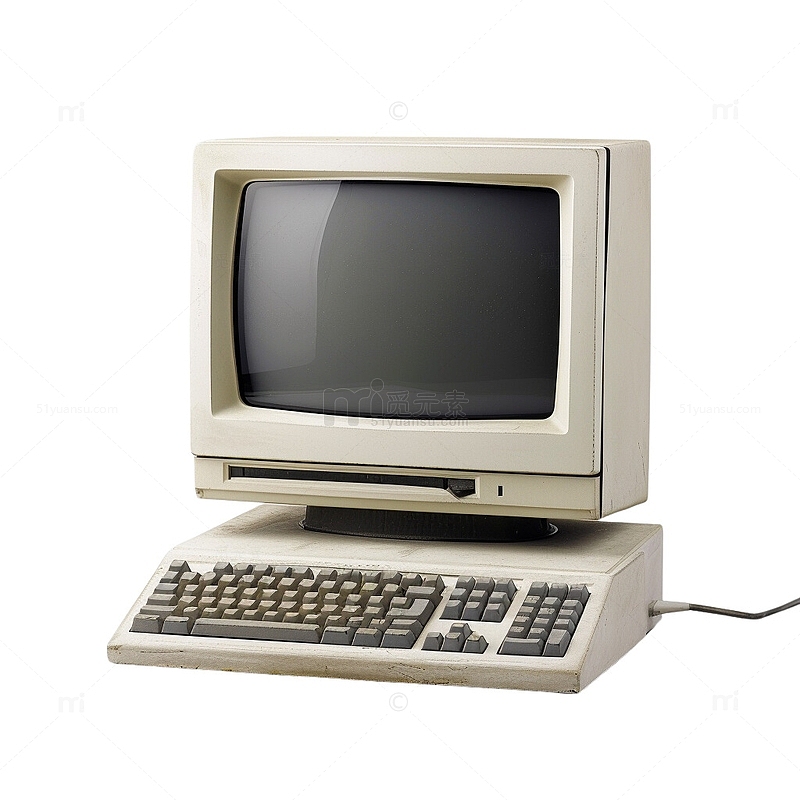 经典的旧电脑照片