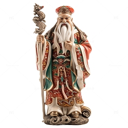 福星中国神仙雕像
