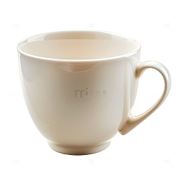 白色的瓷器杯子