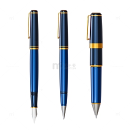 钢笔签字笔3D文具模型