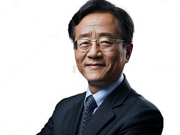 成功中年男性半身像