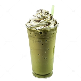 抹茶奶油奶茶