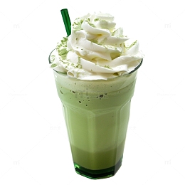 抹茶冰淇淋咖啡