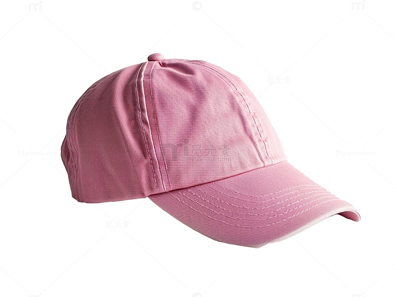 粉色的鸭舌帽