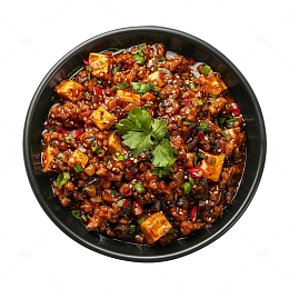一盘麻婆豆腐
