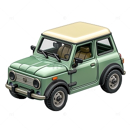 3D车车辆交通工具吉普车
