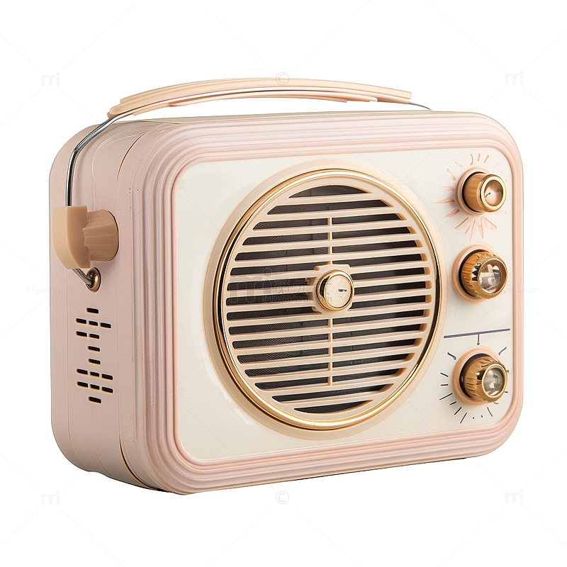 粉色的收音机