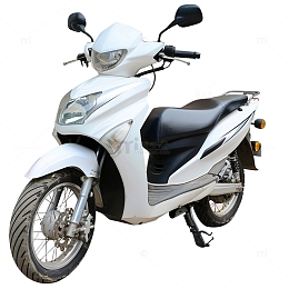 摩托车白色免扣