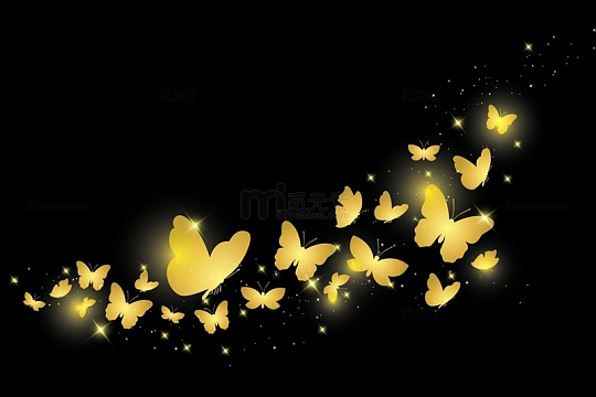 唯美梦幻蝴蝶光效