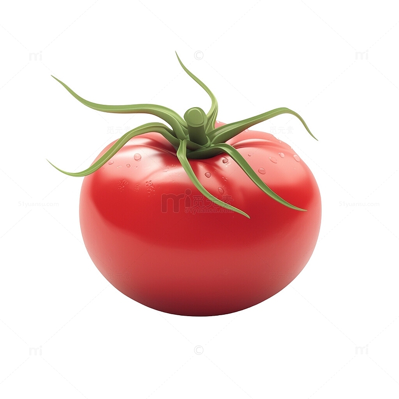 西红柿3D蔬菜