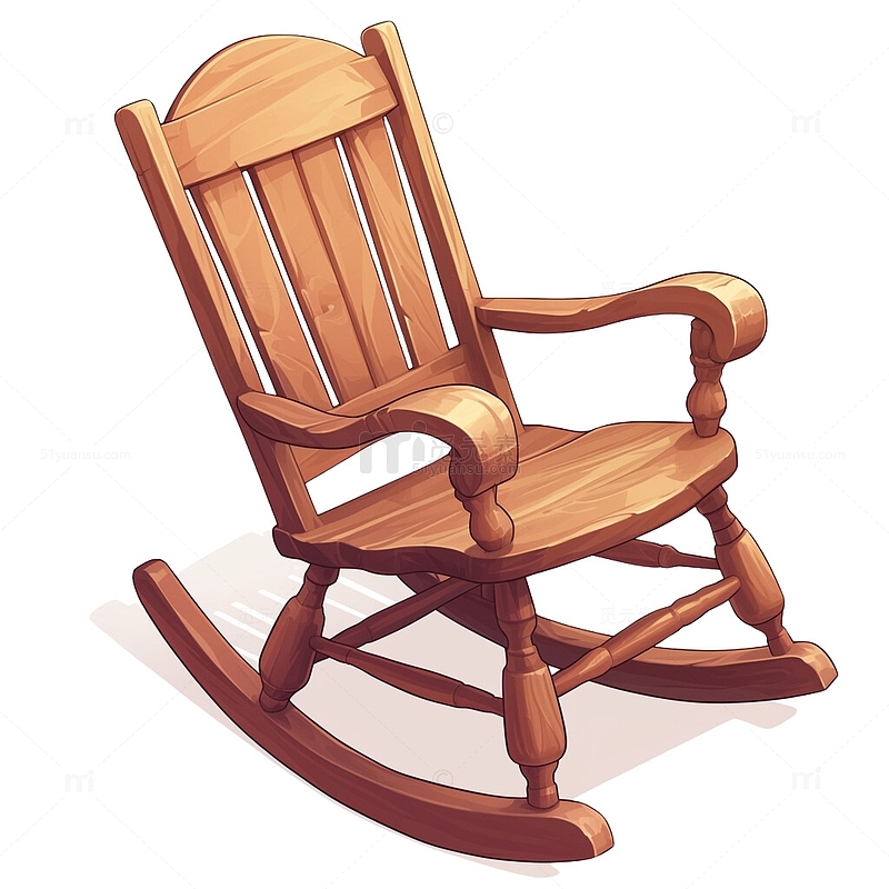 木质摇摇椅1