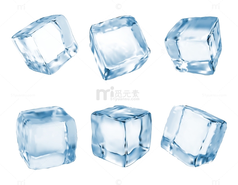 透明冰块元素