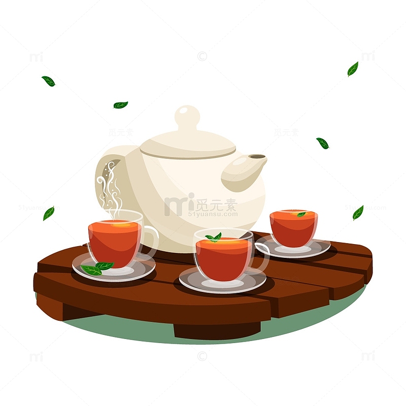 围炉泡茶茶桌茶具