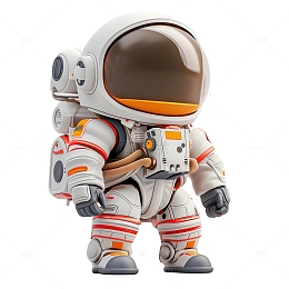 可爱太空人宇航员