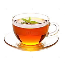 绿茶实物png抠图
