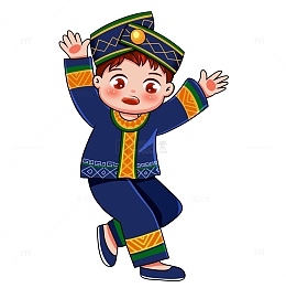 少数民族壮族服饰