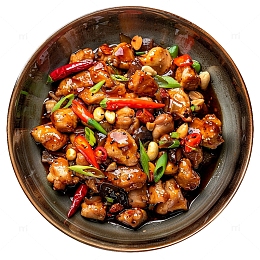 传统名菜宫保鸡丁