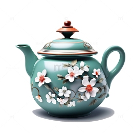 3D立体茶壶中国风5