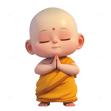 3d小和尚沙弥