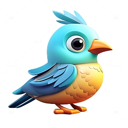小鸟3D正侧面